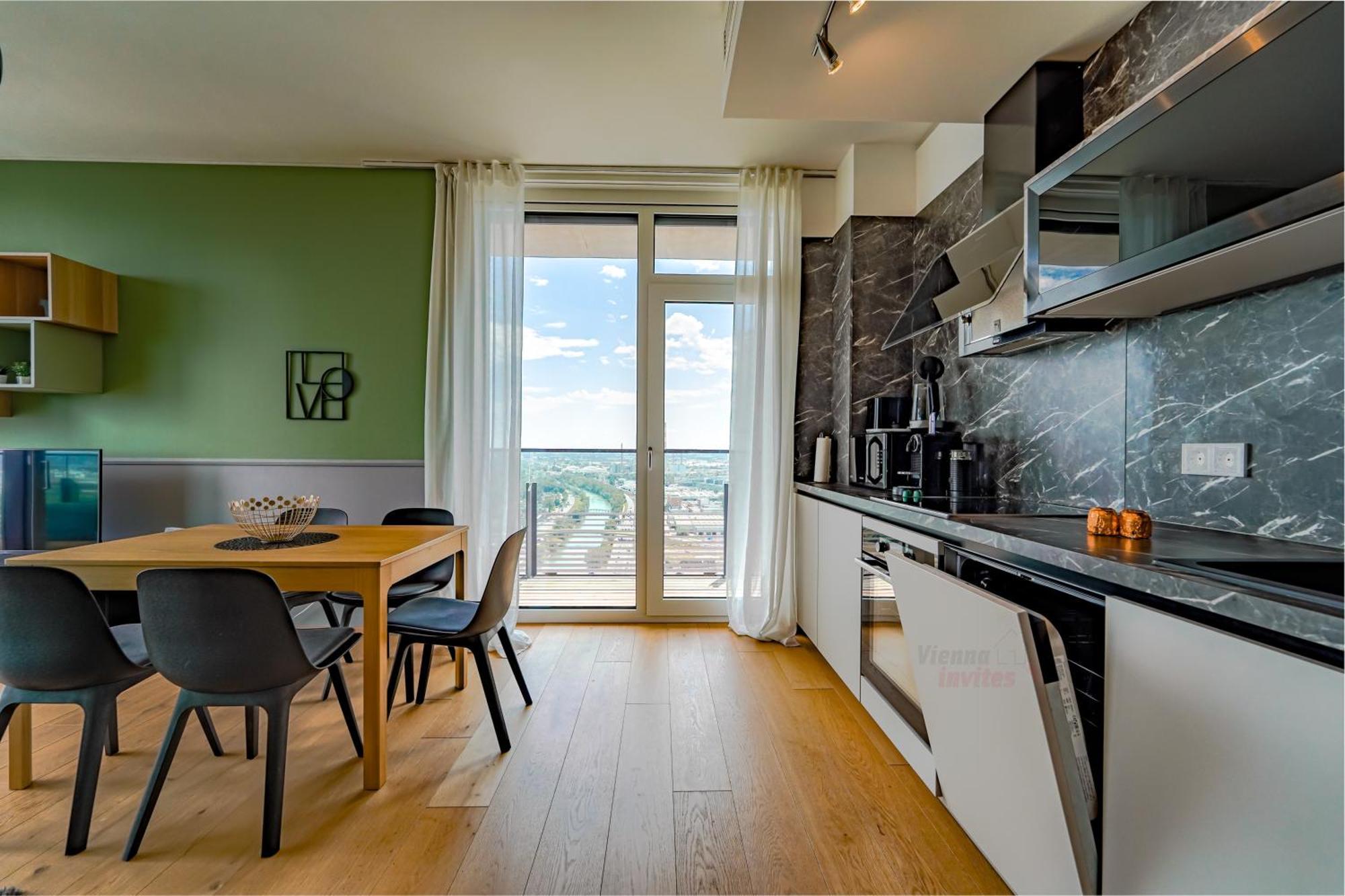 Triiiple 7Heaven - Amazing View On Top Floor With Rooftop Pool Відень Екстер'єр фото