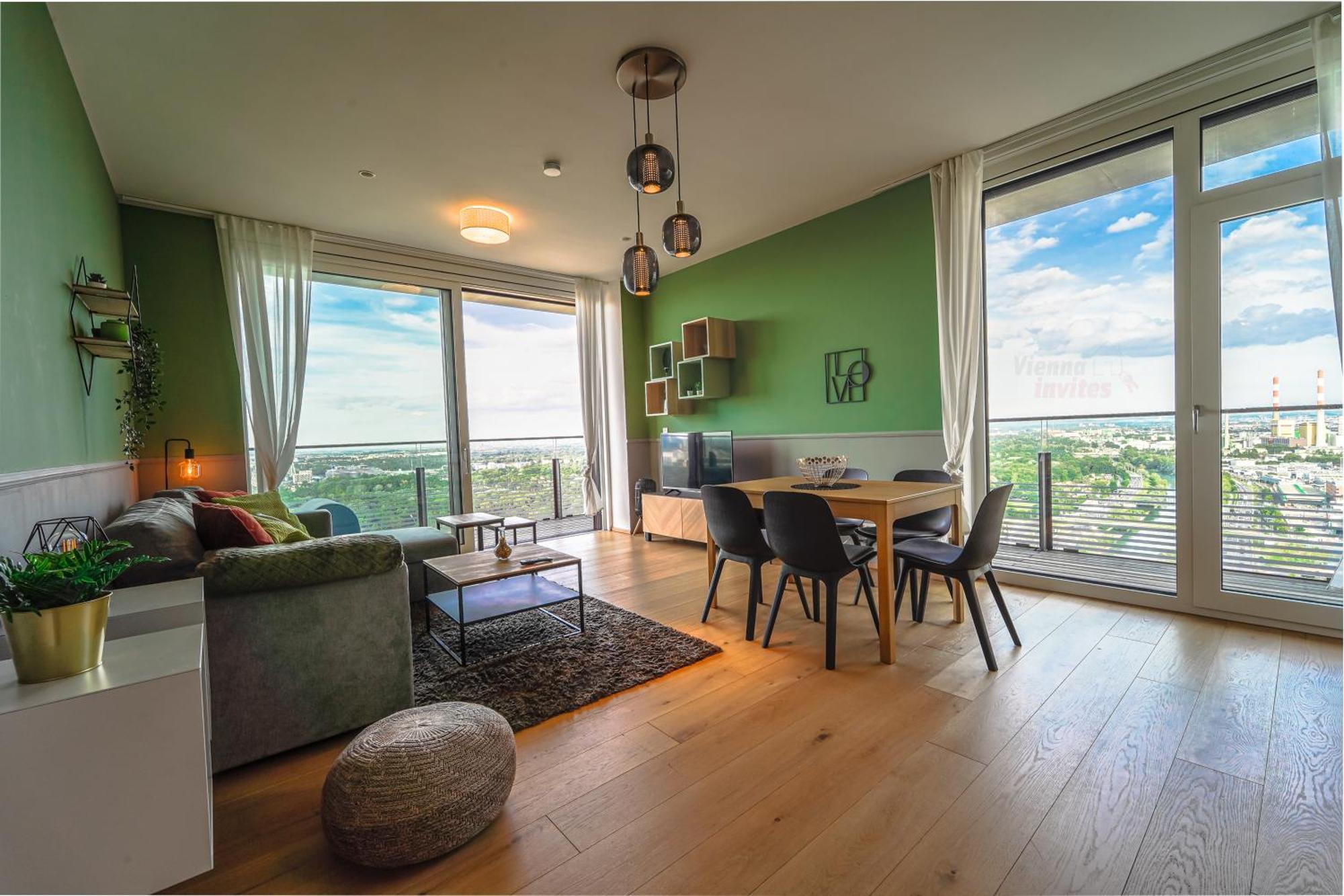 Triiiple 7Heaven - Amazing View On Top Floor With Rooftop Pool Відень Екстер'єр фото